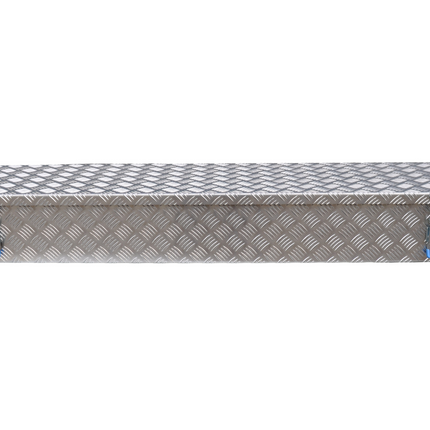 De Haan DE HAAN BOX HL - 1600x380x190 mm - waterdichte en stofdichte aluminium traanplaat disselbak - voorzien van vlinderslot of spansluiting