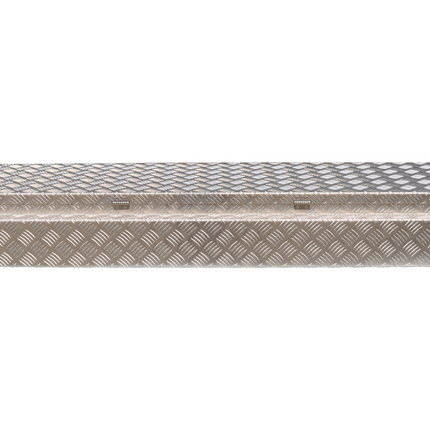 De Haan DE HAAN BOX HL - 1600x380x190 mm - waterdichte en stofdichte aluminium traanplaat disselbak - voorzien van vlinderslot of spansluiting