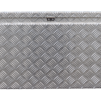 De Haan DE HAAN BOX PBV - waterdichte en stofdichte aluminium traanplaat disselbak 750x320x400 mm - voorzien van vlinderslot