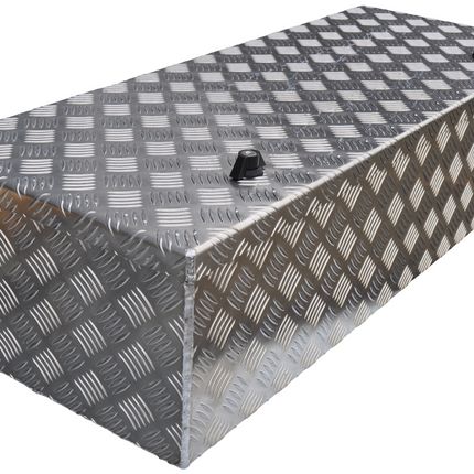 De Haan DE HAAN BOX WXV - 950x400x250 mm - aluminium traanplaat disselbak - voorzien van vlinderslot
