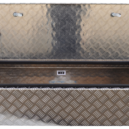 De Haan DE HAAN BOX WXV - 950x400x250 mm - aluminium traanplaat disselbak - voorzien van vlinderslot