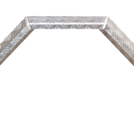De Haan De Haan HMAQ 2680 - aluminium traanplaat spatbord 14/15 inch