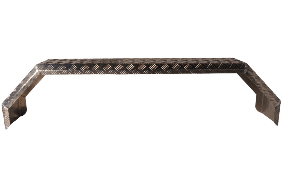 De Haan De Haan THMAQ 22155 - 1550x220x375 mm - aluminium traanplaat tandem spatbord