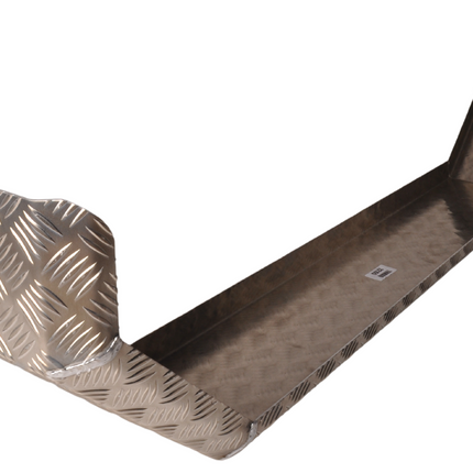 De Haan De Haan THMAQ 22155 - 1550x220x375 mm - aluminium traanplaat tandem spatbord