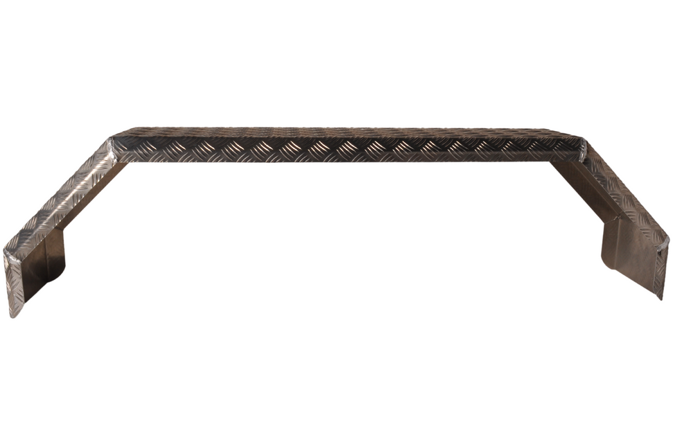 De Haan De Haan THMAQ 24150 - 1500x240x400 mm - aluminium traanplaat tandem spatbord