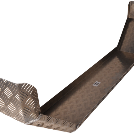 De Haan De Haan THMAQ 24150 - 1500x240x400 mm - aluminium traanplaat tandem spatbord