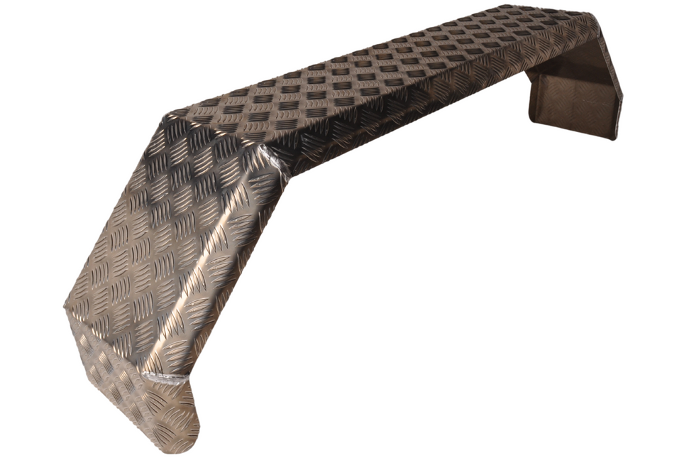 De Haan De Haan THMAQ 26150 - 1500x260x400 mm - aluminium traanplaat tandem spatbord