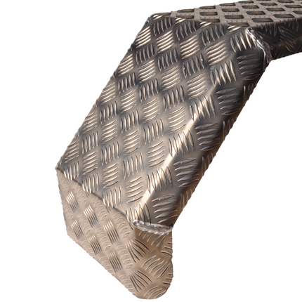 De Haan De Haan THMAQ 26150 - 1500x260x400 mm - aluminium traanplaat tandem spatbord