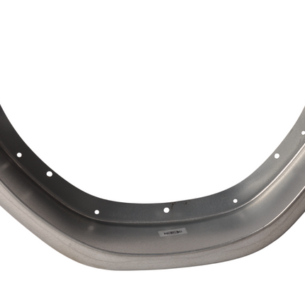 De Haan Metalen spatbord 12 inch - 660x200x330 mm - geschikt voor Stema aanhanger