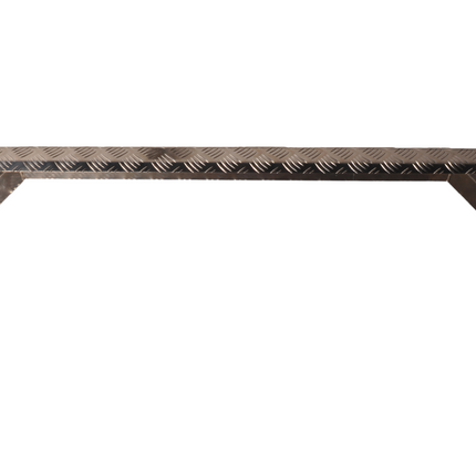 De Haan Tandem spatbord - 1500x220x400 mm - aluminium traanplaat materiaal - 5-kant