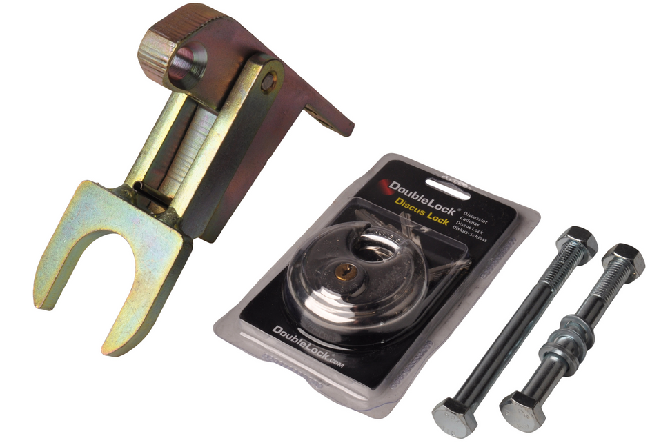 DoubleLock DoubleLock A60 Fixed Lock - onderbouw koppelingsslot voor ongeremde koppelingen - 2x verticaal M12