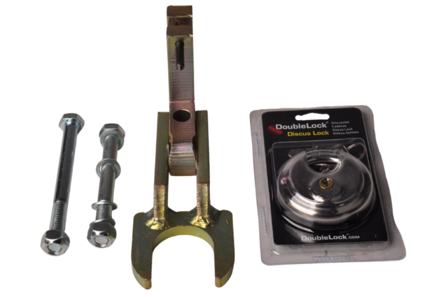 DoubleLock DoubleLock A60 Fixed Lock - onderbouw koppelingsslot voor ongeremde koppelingen - 2x verticaal M12