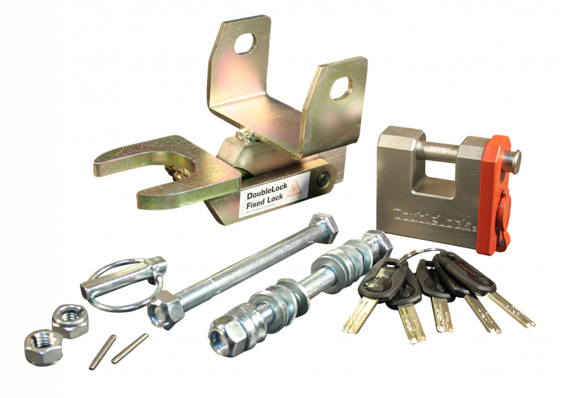 DoubleLock DoubleLock Avonride AV50 Fixed Lock - SCM gekeurd onderbouw disselslot voor de Knott Avonride AV50
