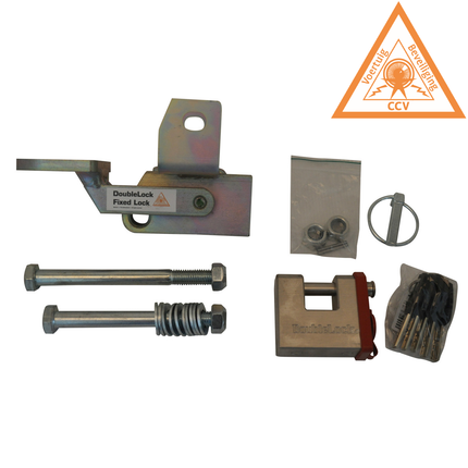 DoubleLock DoubleLock EM350 Fixed Lock - SCM gekeurd onderbouw disselslot voor geremde koppelingen