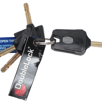 DoubleLock DoubleLock SCM gekeurd los kopslot voor loopchain - inclusief 5 sleutels