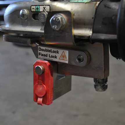 DoubleLock DoubleLock Type C Fixed Lock - SCM gekeurd onderbouw disselslot voor geremde koppelingen