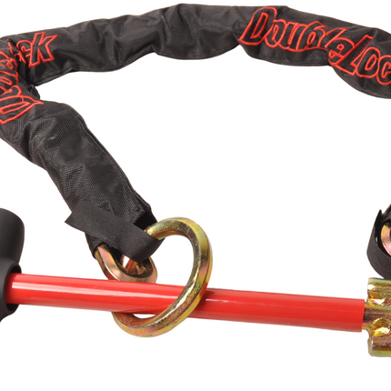DoubleLock Kettingslot/loopchain - 130 cm lang - SCM gekeurd - wielklem functie