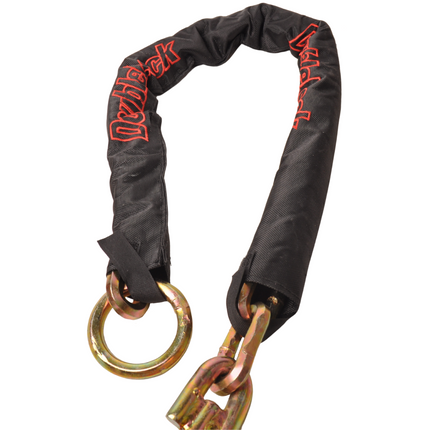 DoubleLock Kettingslot/loopchain - 130 cm lang - SCM gekeurd - wielklem functie
