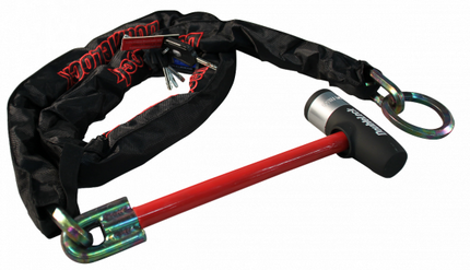 DoubleLock Kettingslot/loopchain - 200 cm lang - SCM gekeurd - wielklem functie