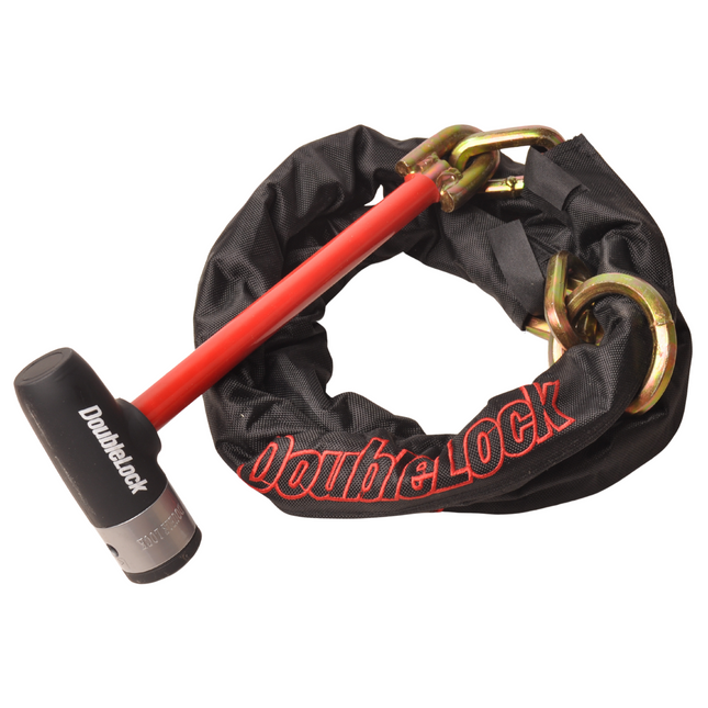 DoubleLock Kettingslot/loopchain - 200 cm lang - SCM gekeurd - wielklem functie