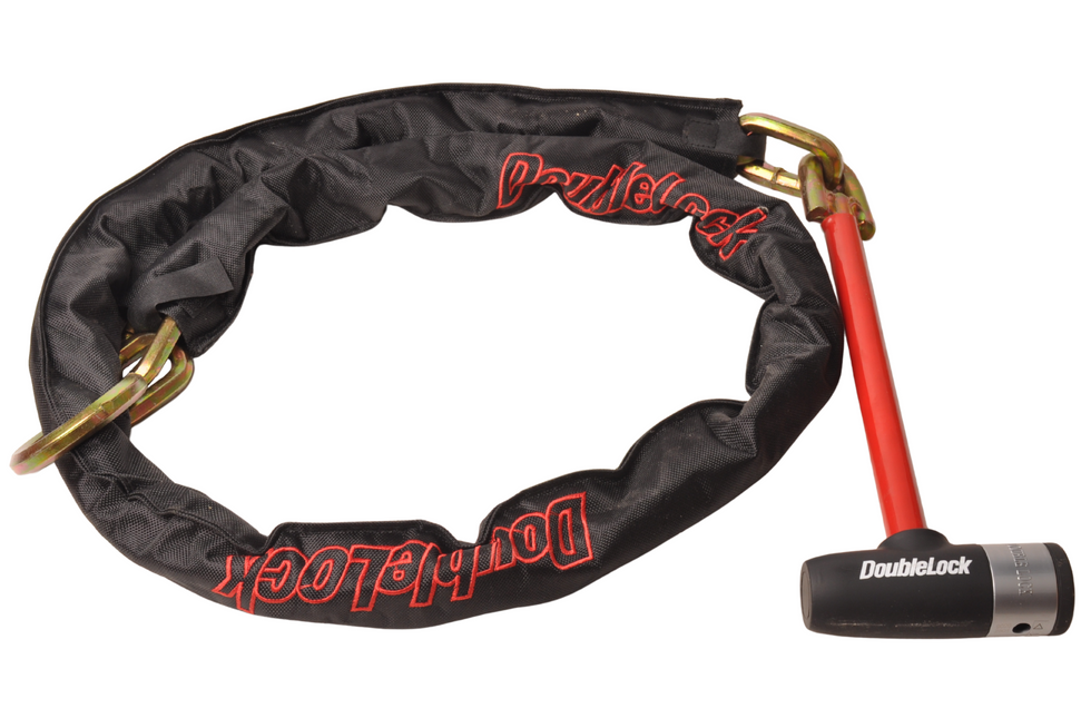 DoubleLock Kettingslot/loopchain - 200 cm lang - SCM gekeurd - wielklem functie