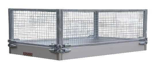 Eduard 406x200 cm loofrek voor Eduard aanhanger - 70 cm hoog