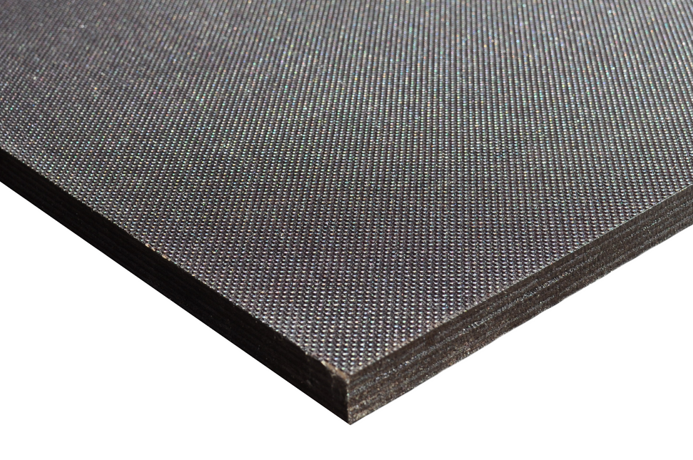 Eduard Anti-slip betonplex vloerplaat aanhanger 3235x1520x15 - donkerbruin
