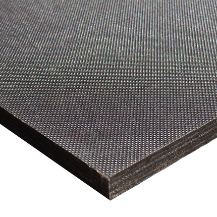 Eduard Anti-slip betonplex vloerplaat aanhanger 3495X1520x15 mm - donkerbruin