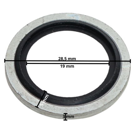 Eduard Bonded sealring - 28,5x5x3 mm