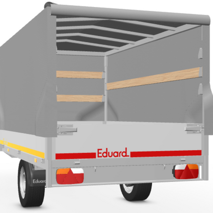 Eduard Complete Eduard huif - doek en stellage - 256x180 cm - diverse hoogtes en kleuren beschikbaar