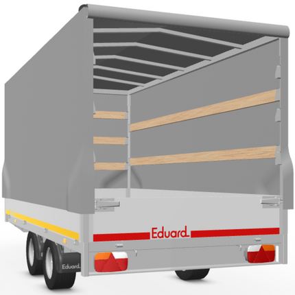 Eduard Complete Eduard huif - doek en stellage - 300x150x160 cm - 160 cm hoog