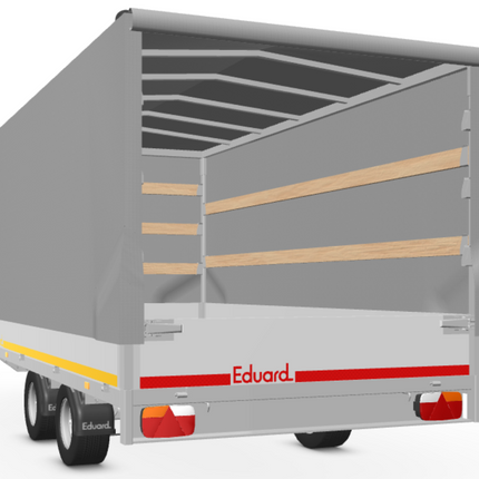 Eduard Complete Eduard huif - doek en stellage - 330x180 cm - diverse hoogtes en kleuren beschikbaar