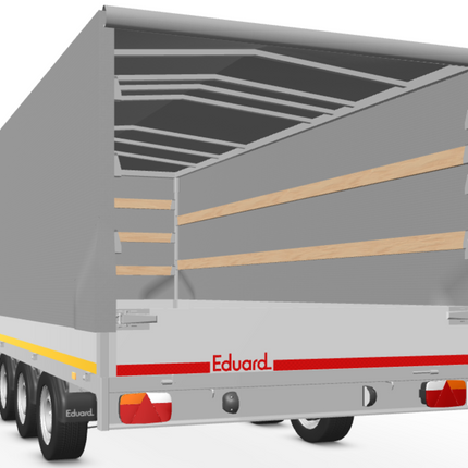 Eduard Complete Eduard huif - doek en stellage - 406x200 cm - diverse hoogtes en kleuren beschikbaar
