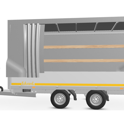Eduard Complete Eduard huif met schuifzeil - doek en stellage - 330x180 cm - diverse hoogtes en kleuren beschikbaar