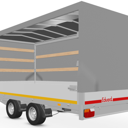 Eduard Complete Eduard huif met schuifzeil - doek en stellage - 356x180 cm - diverse hoogtes en kleuren beschikbaar