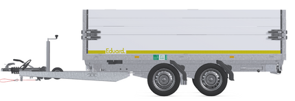 Eduard Eduard opzetborden bovenscharnierend 330x180 cm - kies de gewenste hoogte