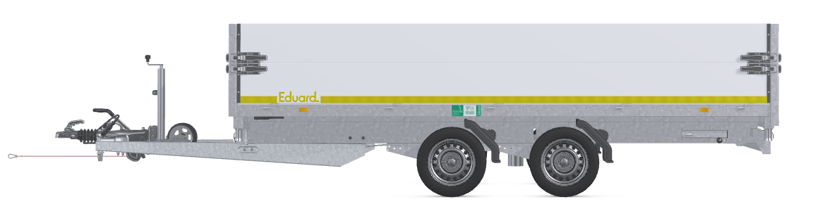Eduard Eduard opzetborden bovenscharnierend 406x180 cm - kies de gewenste hoogte