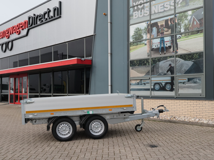 Eduard Geremde Eduard achterwaartse kipper - 256x150 cm - 2000 kg bruto laadvermogen - elektrisch, extern laden - 72 cm laadvloerhoogte