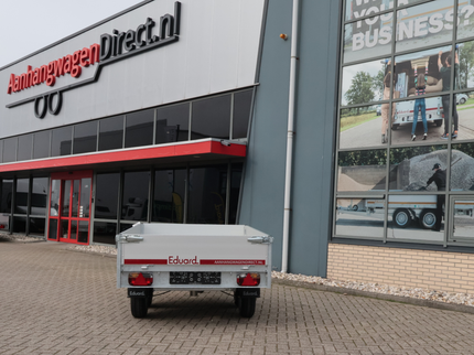 Eduard Geremde Eduard achterwaartse kipper - 256x150 cm - 2000 kg bruto laadvermogen - elektrisch, extern laden - 72 cm laadvloerhoogte