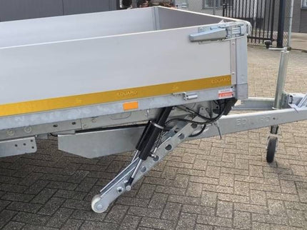 Eduard Geremde Eduard machinetransporter - 406x200 cm - 2700 kg bruto laadvermogen - elektrisch, extern laden, afstandsbediening - 56 cm laadvloerhoogte