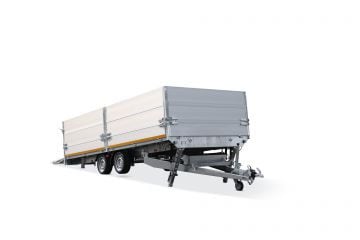 Eduard Geremde Eduard machinetransporter - 506x200 cm - 3000 kg bruto laadvermogen - elektrisch, extern laden - 63 cm laadvloerhoogte - 30 cm borden
