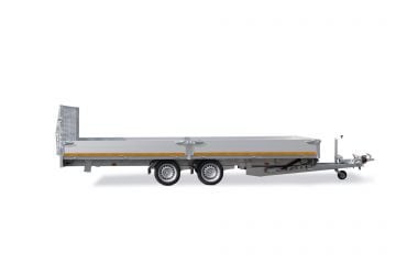 Eduard Geremde Eduard machinetransporter - 506x220 cm - 3500 kg bruto laadvermogen - elektrisch, extern laden - 63 cm laadvloerhoogte - 30 cm borden