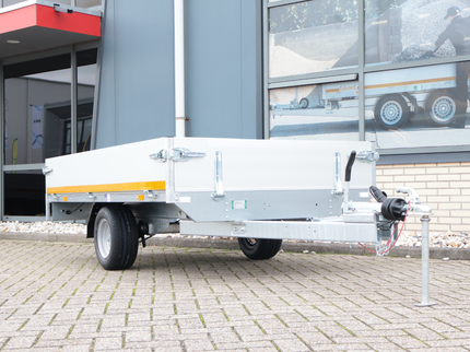 Eduard Geremde Eduard Plateauwagen - 250x145 cm - 1350 kg - 56 cm laadvloerhoogte