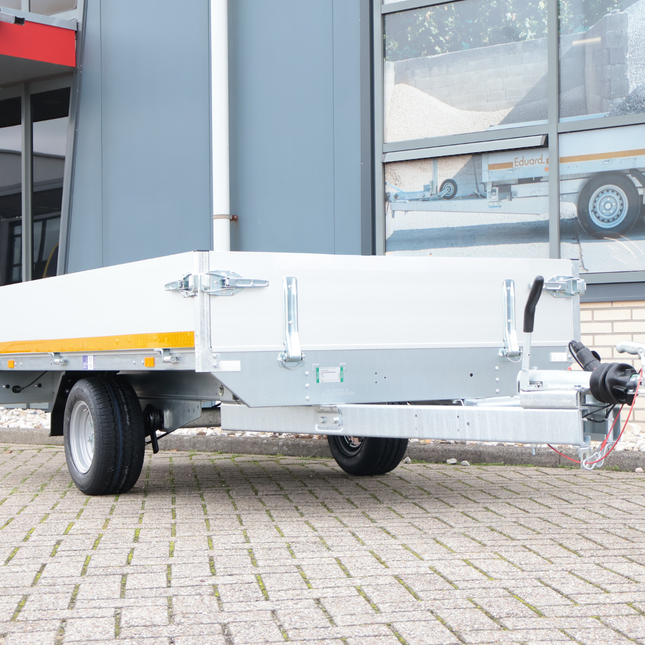 Eduard Geremde Eduard Plateauwagen - 250x145 cm - 1350 kg - 56 cm laadvloerhoogte