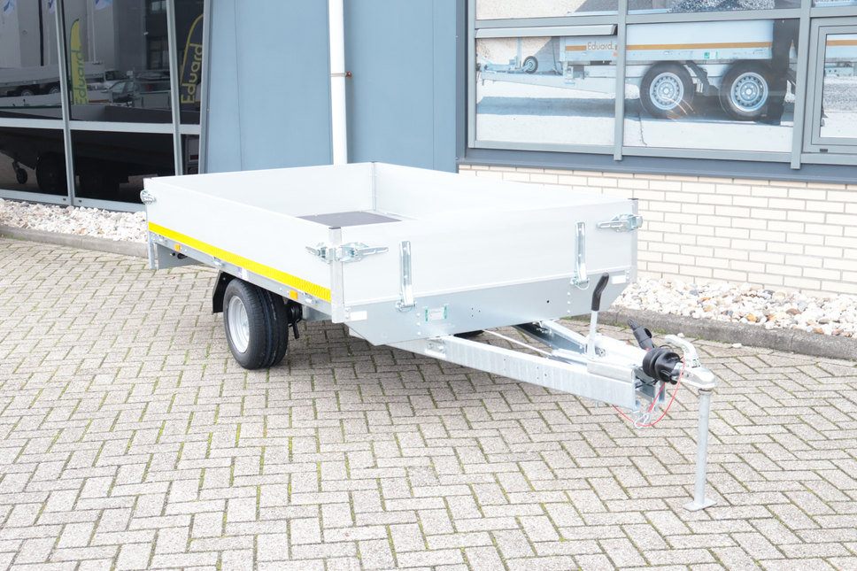 Eduard Geremde Eduard Plateauwagen - 250x145 cm - 1350 kg - 56 cm laadvloerhoogte