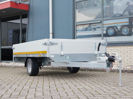 Eduard Geremde Eduard Plateauwagen - 250x145 cm - 1350 kg - 56 cm laadvloerhoogte
