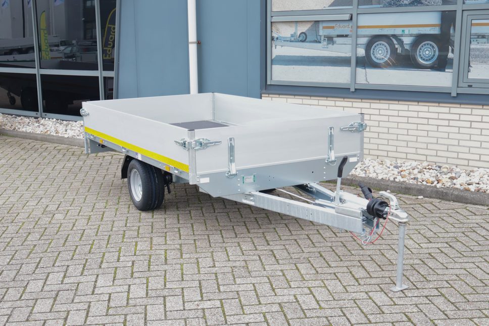 Eduard Geremde Eduard Plateauwagen - 250x145 cm - 1350 kg - 56 cm laadvloerhoogte