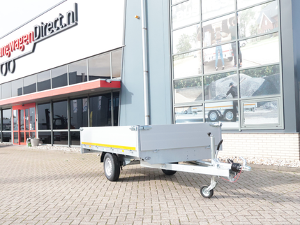 Eduard Geremde Eduard plateauwagen - 310x160 cm - 1350 kg bruto laadvermogen - 72 cm laadvloerhoogte - 40 cm borden