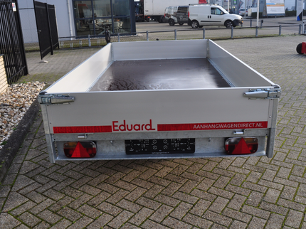Eduard Geremde Eduard plateauwagen - 310x160 cm - 2000 kg bruto laadvermogen - 63 cm laadvloerhoogte - 30 cm borden
