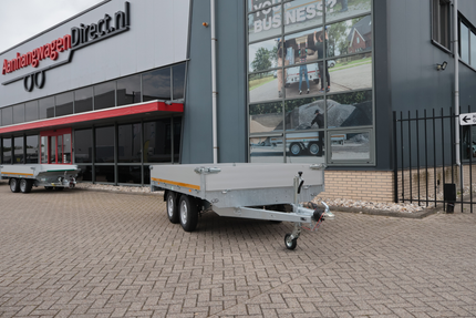 Eduard Geremde Eduard plateauwagen - 330x180 cm - 2500 kg bruto laadvermogen - 72 cm laadvloerhoogte - 30 cm borden